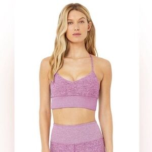 Alo Yoga Electric Violet Heather Sports Bra – XS – Gently Used